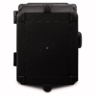 Caixa Plástica Multiuso Com Fecho Pequena | Preta